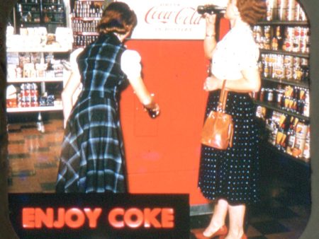 Coca-Cola Co. Bottle Sales Dept.- Small Food Stores - View-Master Commercial Reel - vintage For Cheap