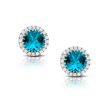 Doves London Blue Topaz and Diamond Earrings E8522LBT Online