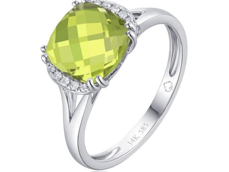 Peridot 14k Gold Ring Online now