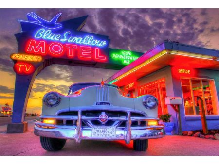 ROUTE 66 - 2 Image 3D Flip Magnet for Refrigerators, Whiteboards, and Lockers - NEW Online now