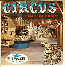 Circus Hall of Fame - View-Master 3 Reel Packet - 1960s views - vintage - (ECO-A995-S6) Online