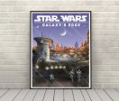 Star Wars Galaxy s Edge Poster Disney Attraction Poster Black Spire Outpost Cheap