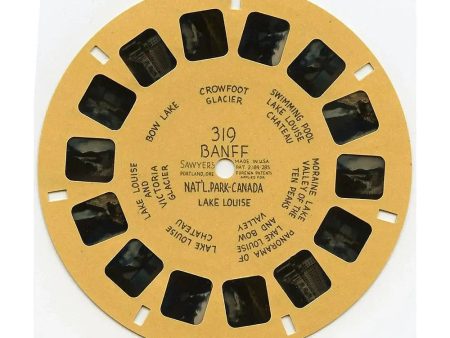 Banff National Park, Canada View-Master  Buff Reel - vintage -(BUF-319n) Online now