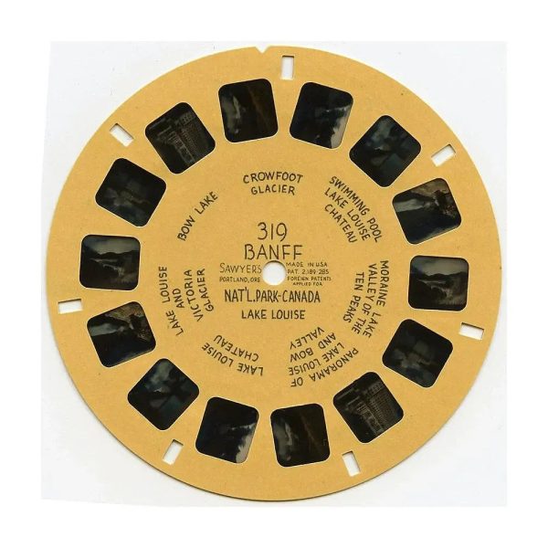 Banff National Park, Canada View-Master  Buff Reel - vintage -(BUF-319n) Online now