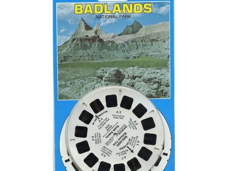 Badlands National Park - View-Master 3 Reels Set on Card - NEW - (VBP-5276) Supply