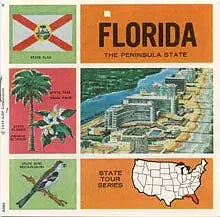 Florida, the Peninsula State - View-Master - 3 Reel Packet - 1970s views - vintage (PKT-A960-G3A) on Sale