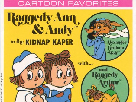 Raggedy Ann and Andy - View-Master 3 Reel Packet - 1980 - vintage - K88-G6 Supply