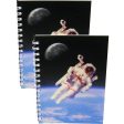 BACKPACKING - Two (2) Notebooks with 3D Lenticular Covers - Graph Lined Pages - NEW For Cheap