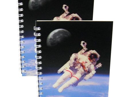 BACKPACKING - Two (2) Notebooks with 3D Lenticular Covers - Graph Lined Pages - NEW For Cheap