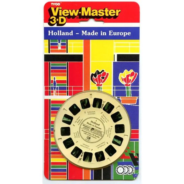 Holland - Made in Europa - View-Master 3 Reel Set on Card - NEW - (VBP-CR395) Fashion