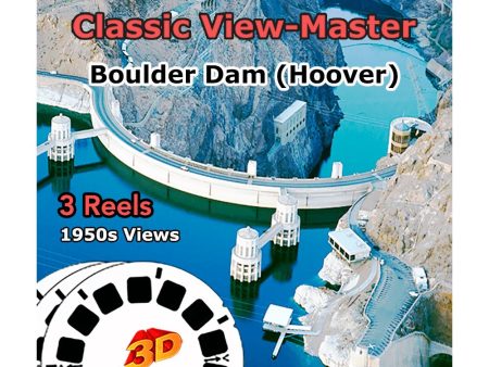 Boulder Dam- Hoover Dam Classic View-Master Set - 1950s views - vintage - (CREL-8) For Discount