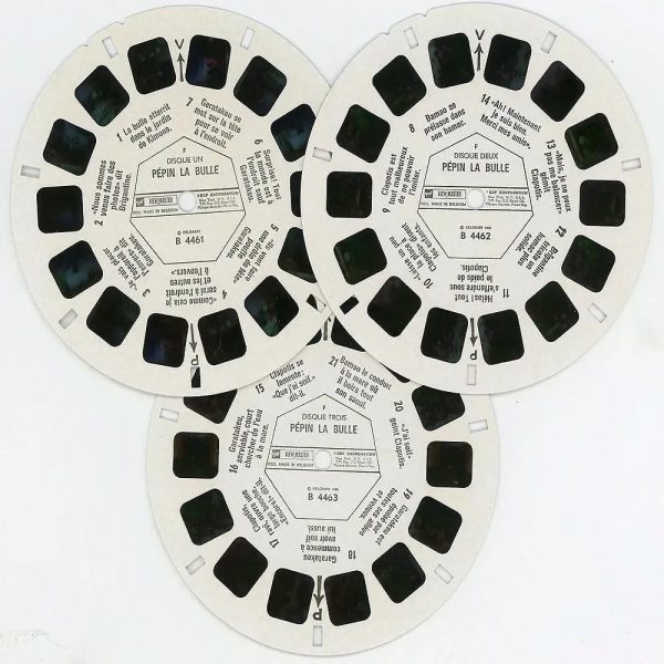 Pepin La Bulle - View-Master 3 Reel Packet  - 1970s -vintage - (PKT-B446f-BG4) Fashion