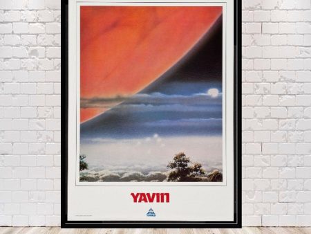 Yavin Poster Vintage Star tours Poster Sizes 8x10 11x14 13x19 16x20 18x24 Hollywood Studios Poster Star Wars Poster Vintage Disney Poster For Sale