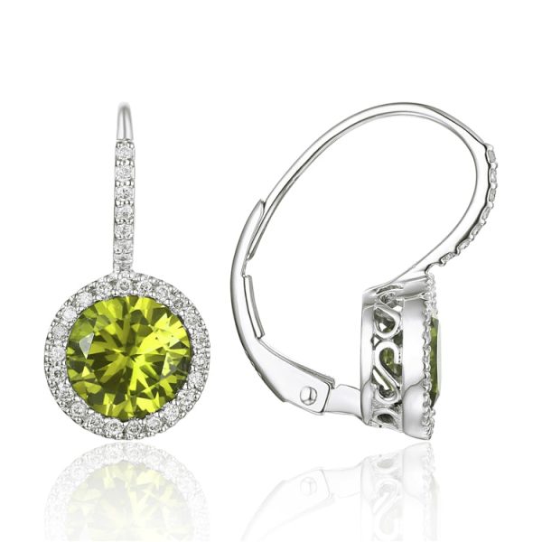 PERIDOT 14K GOLD EARRINGS Online Sale