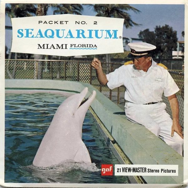 Seaquarium No. 2 - Miami, Florida - View-Master 3 Reel Packet - 1960s views - vintage - (PKT-A971-G1A) Online now