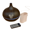 Disney Oil Diffuser Engraved with Mickey Mouse 500 ML Dark Wood Color Disney Fragrance Diffuser Online