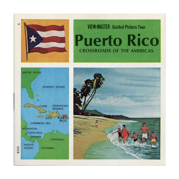 Puerto Rico - View-Master 3 Reel Packet - 1960s views - vintage - (PKT-B039-G1A) Discount