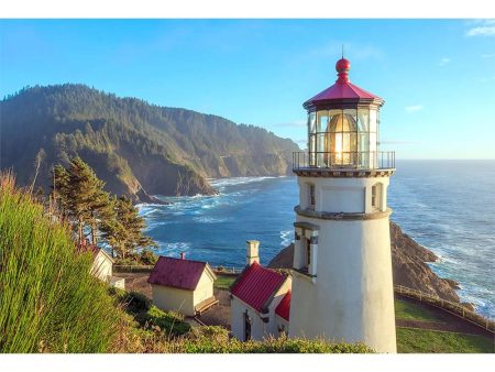 HECETA HEAD LIGHTHOUSE - 2 Image 3D Flip Magnet for Refrigerators, Whiteboards, and Lockers - NEW Online Sale