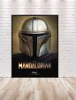 Mandalorian Poster Vintage Disney Poster Star Wars Poster Vintage Poster The Mandalorian Poster Bounty Hunter Hot on Sale