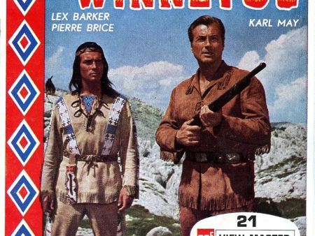 WINNETOU - View-Master - 3 Reel Packet - 1970s -  (PKT-B731N-BG1) Online Hot Sale