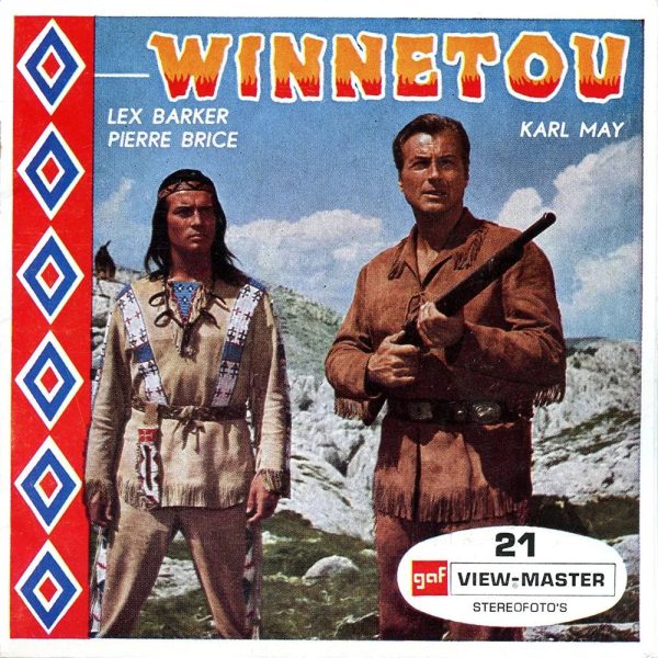 WINNETOU - View-Master - 3 Reel Packet - 1970s -  (PKT-B731N-BG1) Online Hot Sale