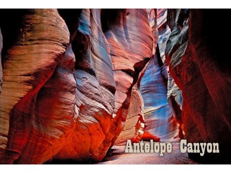 ANTELOPE CANYON - 3D Magnet for Refrigerator, Whiteboard, Locker Cheap