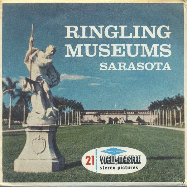 Ringling Museums, Sarasota, Florida  -  View-Master 3 Reel Packet - 1970s views - vintage - (PKT-A994-S6A) Supply