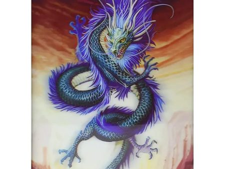 Blue Dragon - 3D Lenticular Poster - 12x16 -  NEW Online