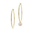 Diamond Peace Sign Charm Online