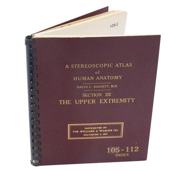 Atlas of the Human Anatomy - The Upper Extremity - by bassett - vintage - 1955 Online Sale