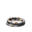 John Hardy Chain Wrap Bracelet with Black Jasper BMS900260 Online