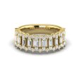 Vlora Karina 14k Yellow Gold and Diamond Band VR40017 For Sale