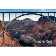 HOOVER DAM - 2 Image 3D Flip Magnet for Refrigerators, Whiteboards, and Lockers - NEW Hot on Sale