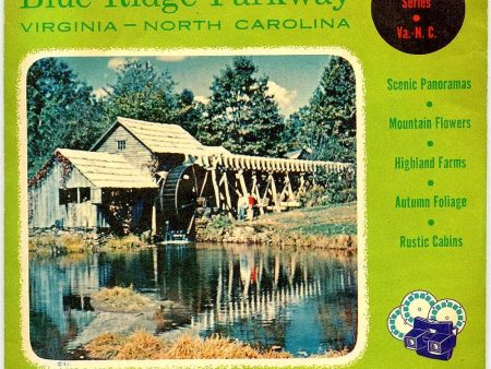 Blue Ridge Parkway - View-Master 3 Reel Packet - 1950s views - vintage - (ECO-BRID-S3) Sale