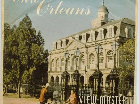 New Orleans -View-Master 3 Reel Packet - 1960s views - vintage (ECO-A946-S5) Online