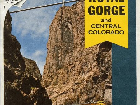 Royal Gorge and Central Colorado - View-Master 3 Reel Packet - 1960s views - vintage - (ECO-A323-G1B) Online Sale