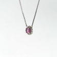 1.34ct Sapphire and Diamond Custom Pendant Online