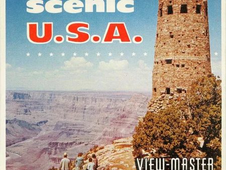 Scenic U.S.A. - Souvenir Pack - View-Master - 3 Reel Packet -  Coin & Stamp - vintage -  A996-S5 Cheap