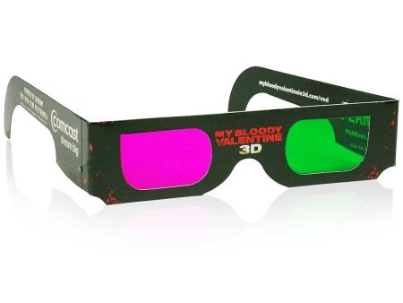 Bloody Valentine Glasses - Trioscopic Cardboard 3D Glasses - NEW Fashion