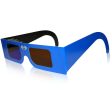 Amber Blue - ColorCode 3D Anaglyph Glasses - Blue Cardboard - NEW For Cheap