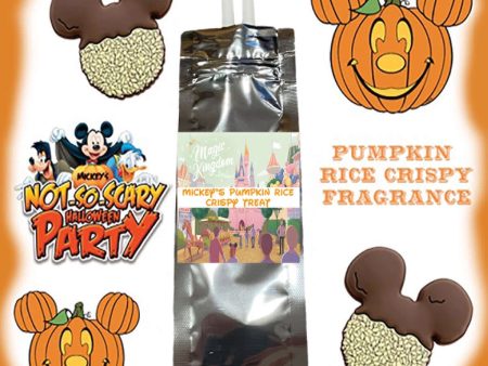 Mickeys Not So Scary Halloween Pumpkin Rice Crispy Treat Fragrance Car Diffuser Refill Disney Fragrances Fall Scent Online