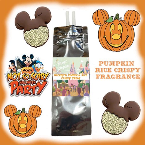 Mickeys Not So Scary Halloween Pumpkin Rice Crispy Treat Fragrance Car Diffuser Refill Disney Fragrances Fall Scent Online