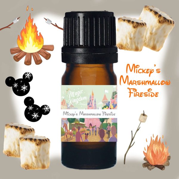 Mickey s Marshmallow Fireside Fragrance Oil Disney Room Diffuser Online