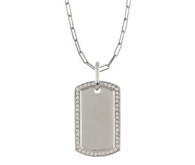 Doves Diamond Pendant P9558-1-W For Cheap