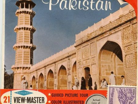 Pakistan - Vintage - View-Master -  3 Reel Packet - 1960s views (PKT-B233-S6cs) Online Hot Sale