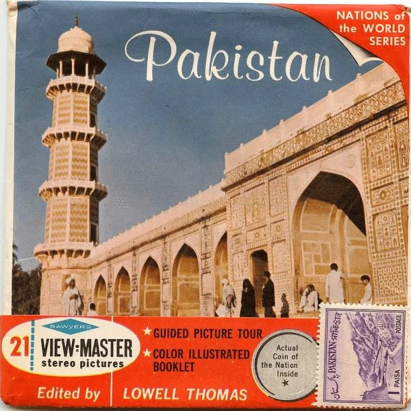 Pakistan - Vintage - View-Master -  3 Reel Packet - 1960s views (PKT-B233-S6cs) Online Hot Sale