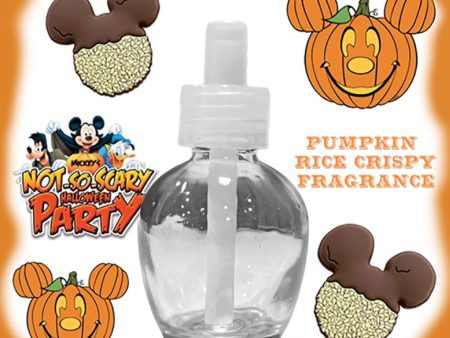 Mickeys Not So Scary Halloween Pumpkin Rice Crispy Treat Wall Diffuser Fragrance Refill (1oz) For Discount