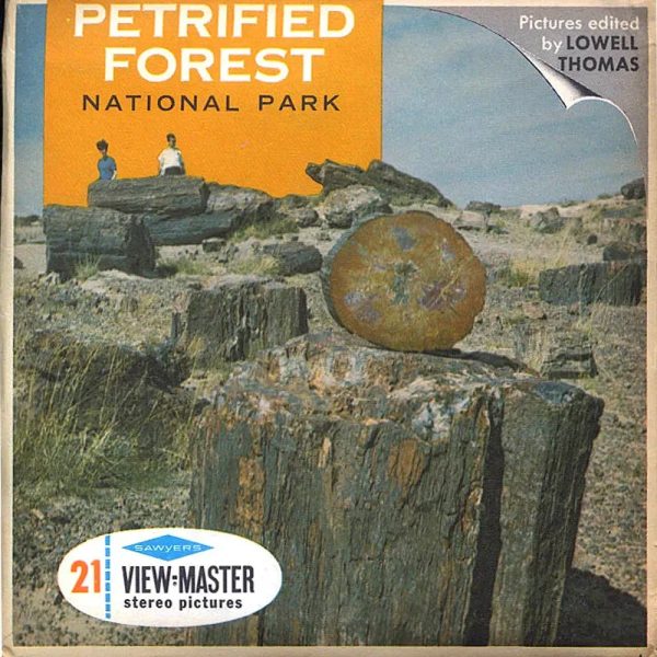 Petrified Forest National Park -View-Master 3 Reel Packet - 1960s views - vintage - (PKT-A365-S6a) Online now