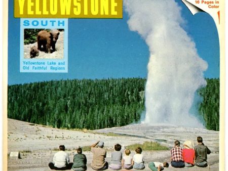 Yellowstone National Park - South - View-Master 3 Reel Packet - 1960s views - vintage -(PKT-A306-G1A) Fashion