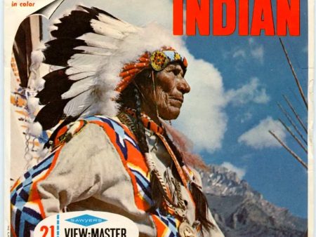 American Indian  - View-Master-  Vintage - 3 Reel Packet - 1960s views ( PKT-B725-S6A ) Online Sale